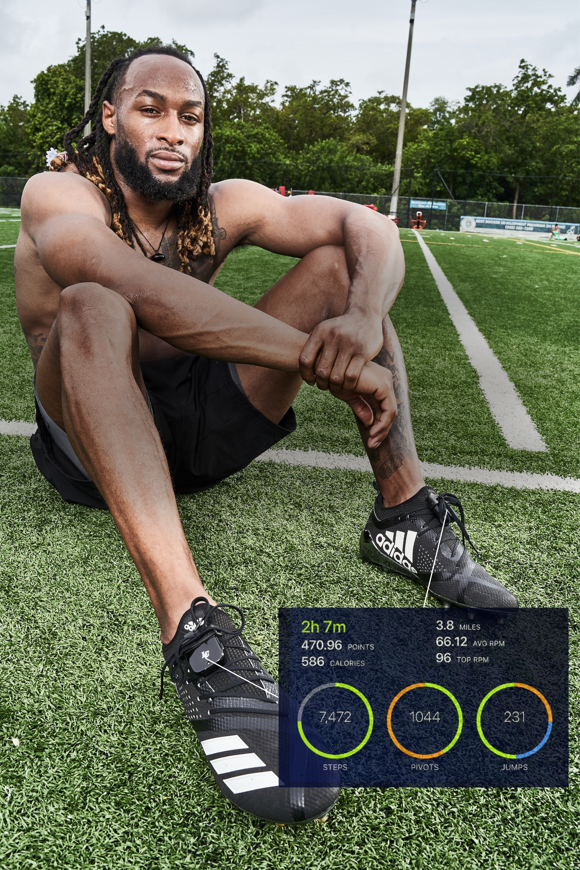 LaceClips™  Wearable Sports Technology